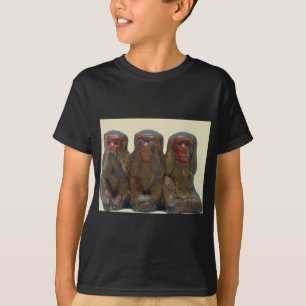 T-shirts Três Macacos Sábios