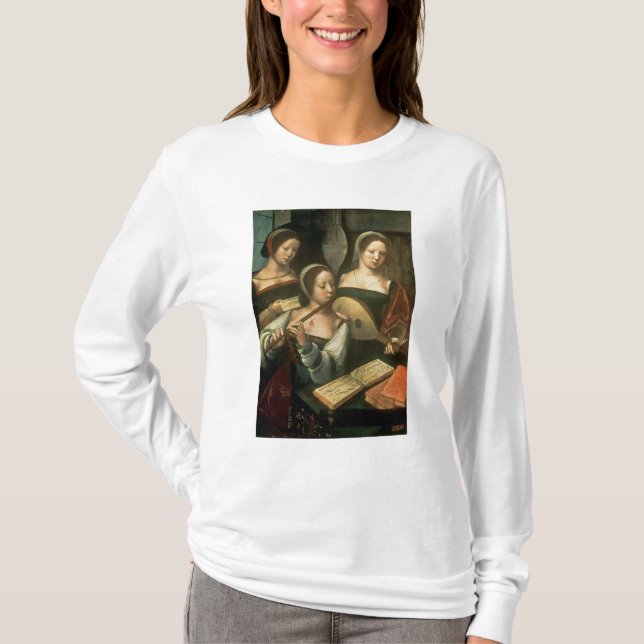 T-shirts Três músicos (Frente)