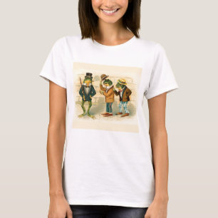 T-shirts "Três sapos sociáveis "