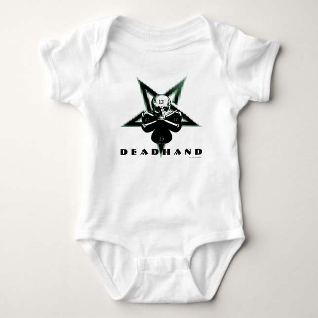 T-shirts Trevo da obscuridade de Deadhand 2015 (Frente)