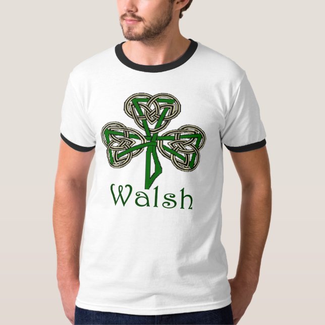 T-shirts Trevo de Walsh (Frente)