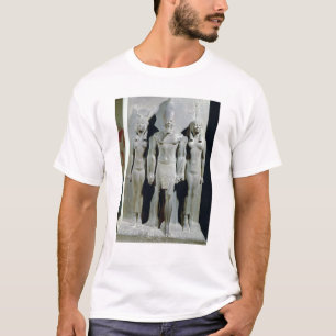 T-shirts Tríade de Menkaure com a deusa Hathor