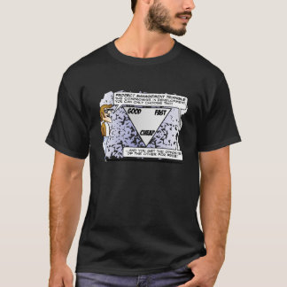 T-shirts Triângulo dos gestores de projecto