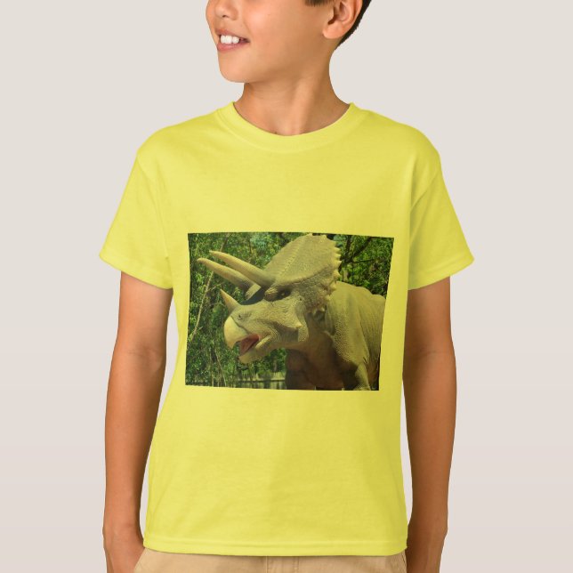 T-shirts Tricerátops Dinossauros (Frente)