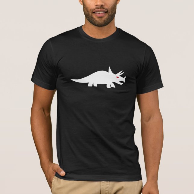 T-shirts Triceratops Trippy (Frente)