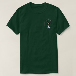 T-shirts Tricolor Rat Terrier IAAM Pocket