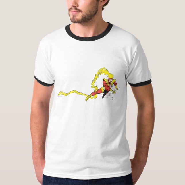 T-shirts Trilha de Fogo das Chamas (Frente)