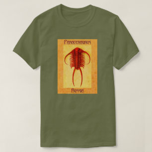 T-shirts Trilobita fóssil de Paracerauro
