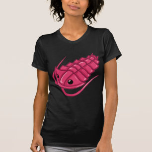 T-shirts Trilobite cor-de-rosa
