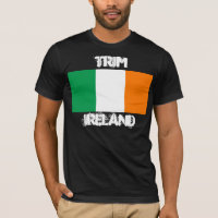 Trim, Irlanda com bandeira irlandesa