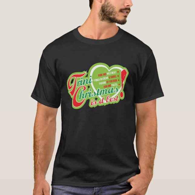 T-shirts Trini Natal é o Melhor (Frente)