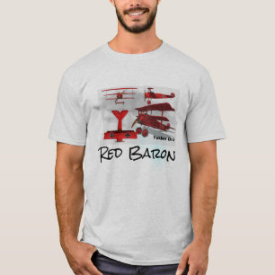 T-shirts Triplane do Fokker do Baron vermelho