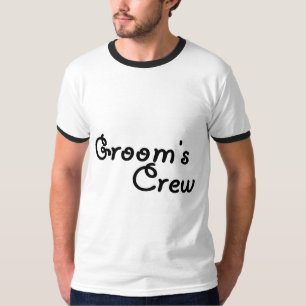 T-shirts Tripulação do Groom (Blk)