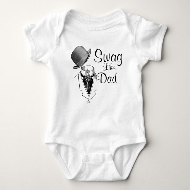 T-shirts Troca de chapéu/roupa única, como o Creeper do Pai (Frente)