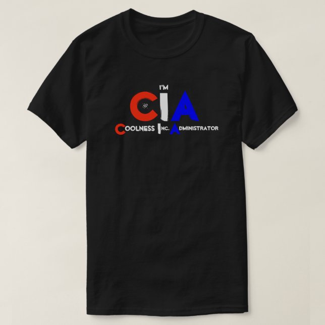 T-shirts Trocadilho da CIA (Frente do Design)