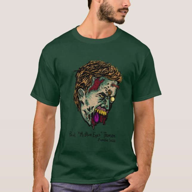 T-shirts "troikca" do zombi - Poul Thomsen (Frente)