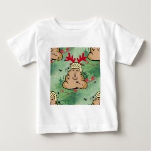 T-shirts tromba de cocô de rena