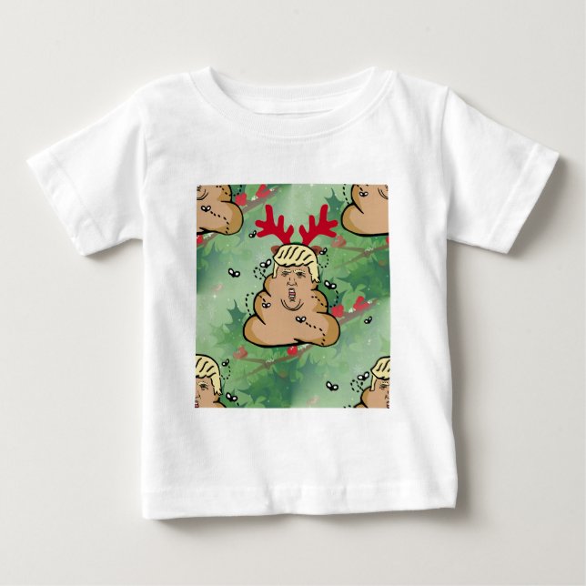 T-shirts tromba de cocô de rena (Frente)