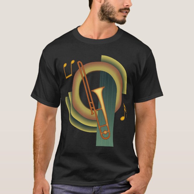 T-shirts Trombone Deco (Frente)