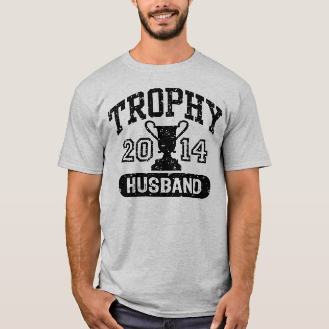 T-shirts Trophy Husband 2014 (Frente)