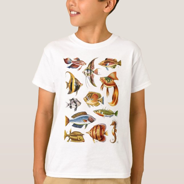 T-shirts Tropical Fishes (Frente)