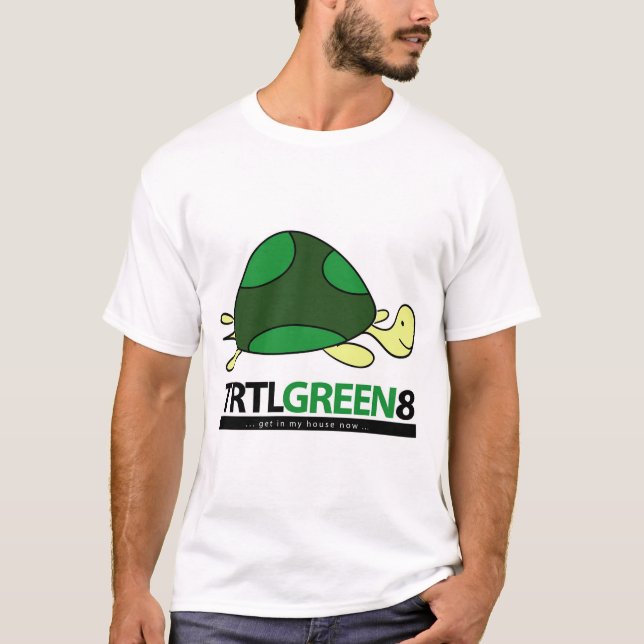 T-SHIRTS TRTLGREEN8 (Frente)
