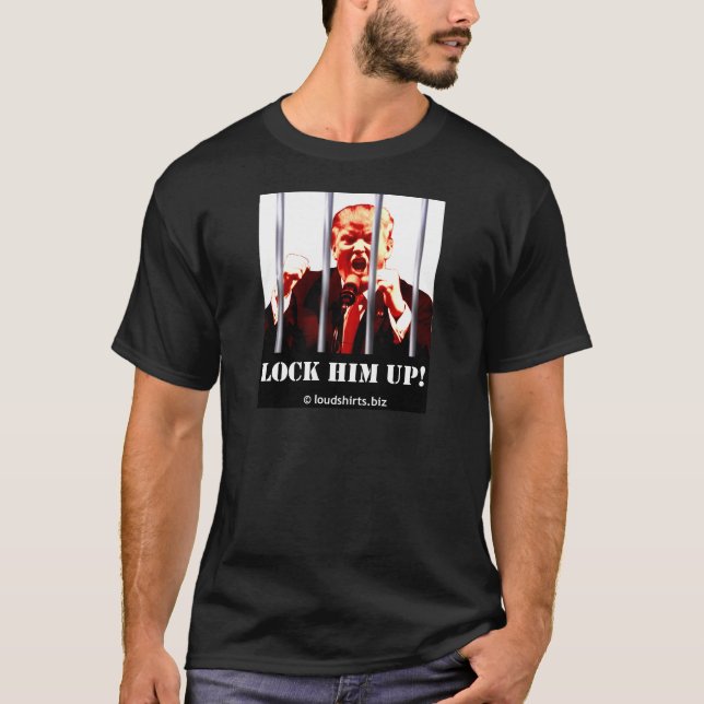 T-SHIRTS TRUMP-LOCK ELE ACIMA (Frente)