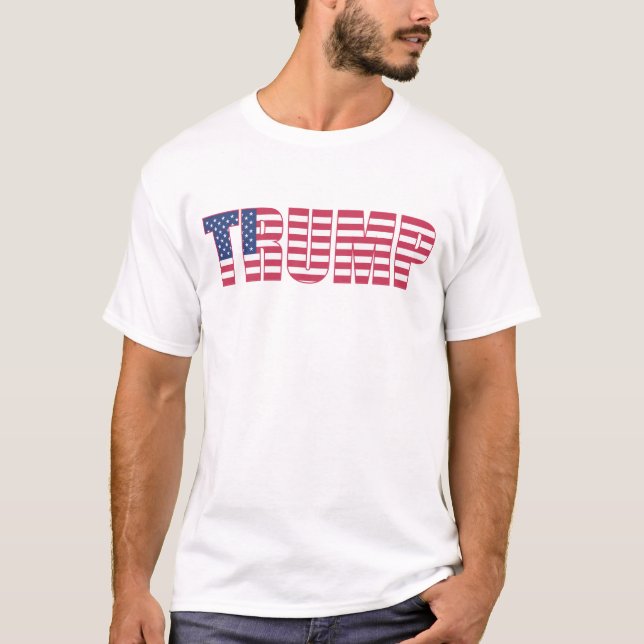 T-shirts Trump para Presidente em 2016 (Frente)