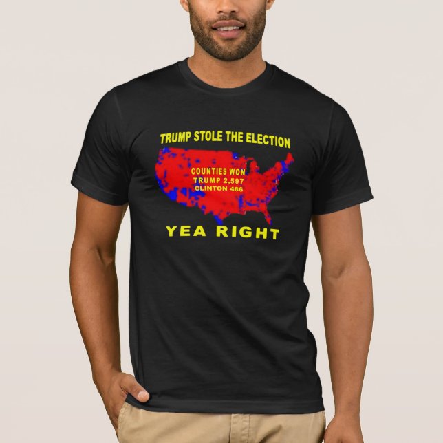T-SHIRTS TRUMP ROUBOU A ELEIÇÃO (Frente)