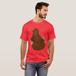 T-shirts Trumpeter Pigeon Vermelho