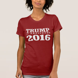 T-SHIRTS TRUNFO PARA O PRESIDENTE 2016