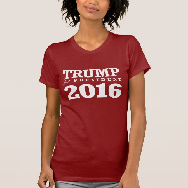 T-SHIRTS TRUNFO PARA O PRESIDENTE 2016 (Frente)