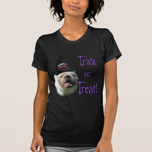 T-shirts Truque Buldogue (Frente)