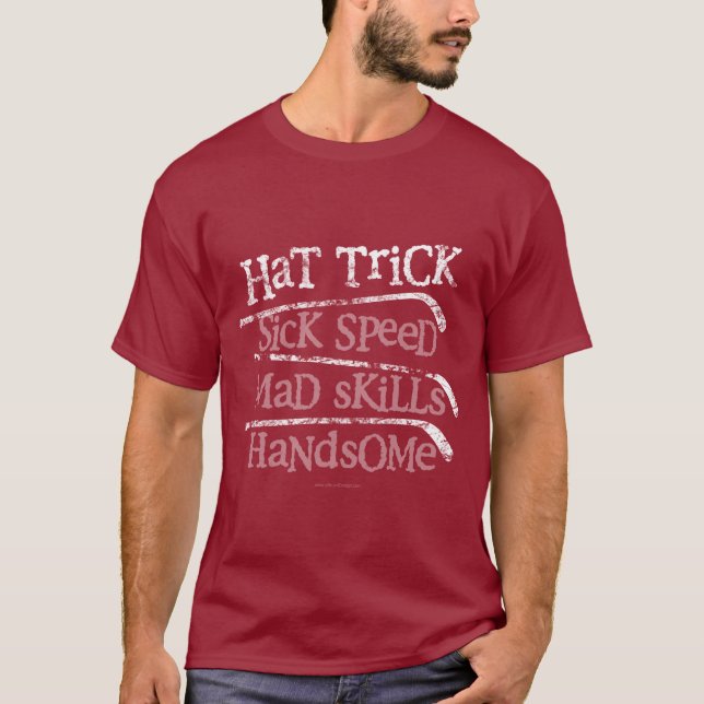 T-shirts Truque de Hóquei (Frente)