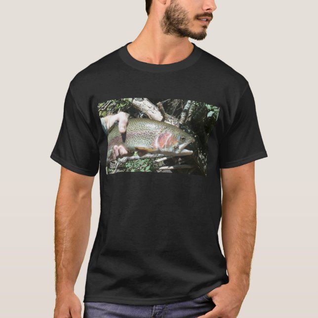 T-shirts Truta arco-íris (Frente)
