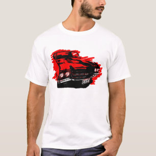 T-shirts Tshirt 1970 do carro de Chevrolet Chevelle SS