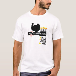 T-shirts Tshirt 2013 feliz de Thanksgivukkah