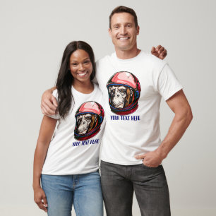 T-shirts tshirt 2 CUSTOMIZÁVEIS do astronauta do macaco do