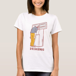 T-shirts tshirt cómico do congelador 241543903 principal