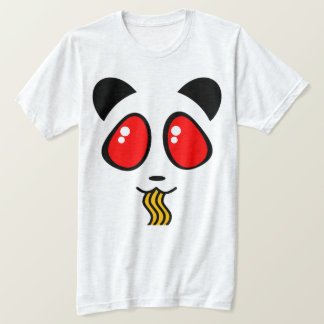 T-SHIRTS TSHIRT DA CARA DA PANDA DOS RAMEN DE KAMEN