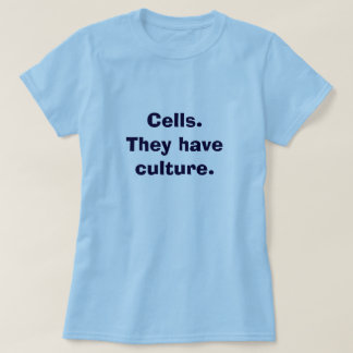 T-shirts Tshirt da cultura celular