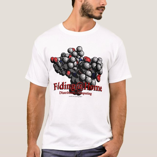 T-shirts tshirt da equipe de Folding@Home (Frente)