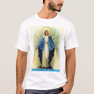 T-shirts Tshirt da igreja de Ninian do santo