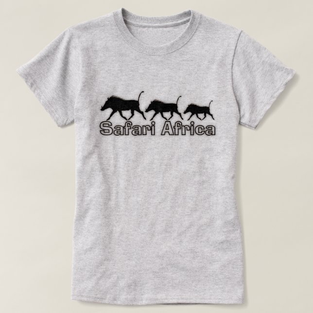 T-shirts Tshirt de África do safari (Frente do Design)