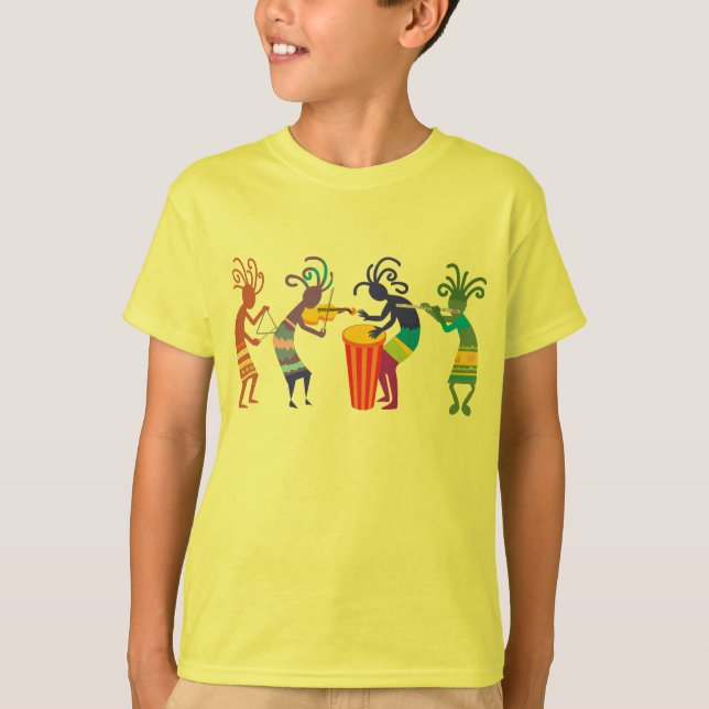 T-shirts Tshirt de Kokopelli (Frente)