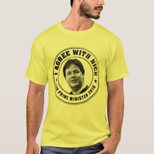 T-shirts Tshirt de Nick Clegg