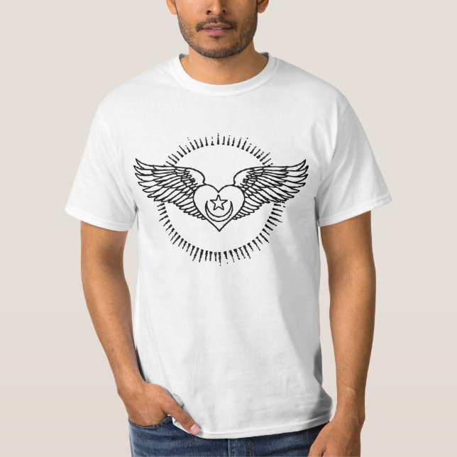 T-shirts Tshirt de Sufi Tughra Inayati (Frente)