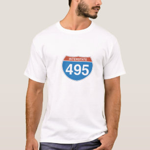 T-shirts Tshirt de um estado a outro de 495 homens