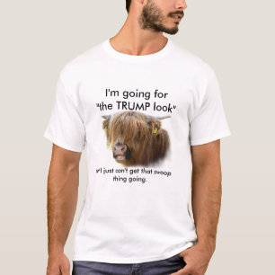 T-shirts Tshirt do cabelo do trunfo