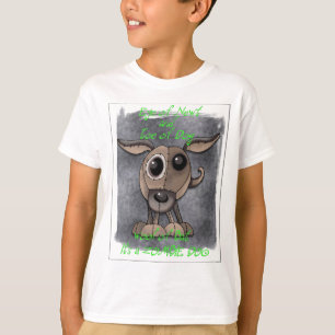 T-shirts Tshirt do cão do zombi